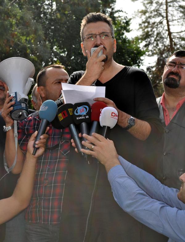 Ankara'daki bombalı katliam, Kayseri'de kınandı