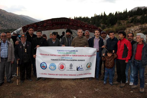 1'inci Ulusal Tomarza Bey Dağı Zirve Tırmanışı yapıldı