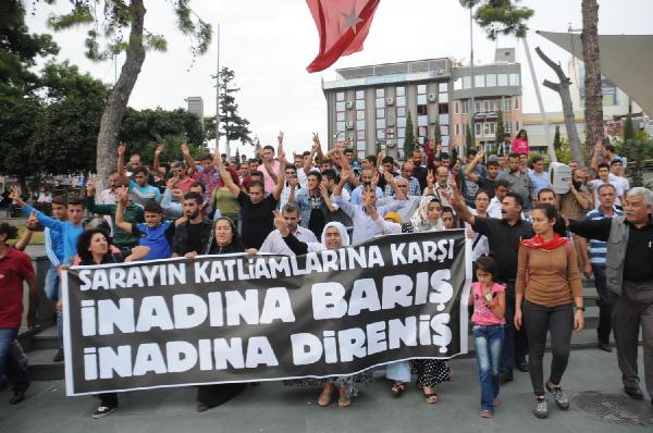 Antalya’da ‘Barış İçin Evet’ çadırına polis müdahale etti