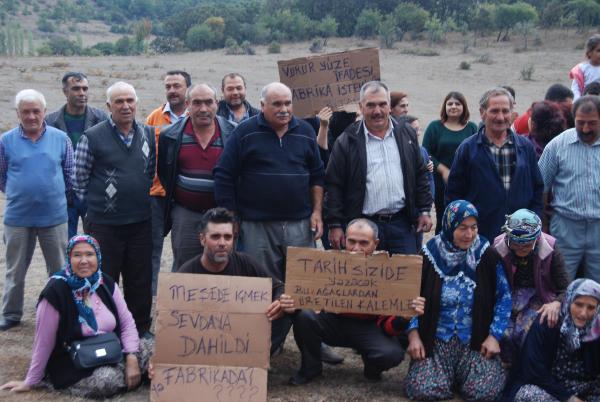 Mera arazilerinin taş ocağı olmasını istemiyorlar
