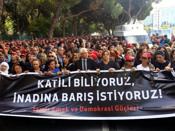 Ankara'daki terör saldırısına İzmir'den tek ses