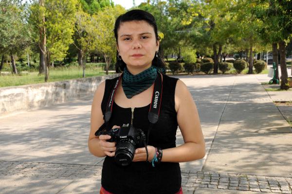 O görüntüyü çeken üniversiteli Melike: Ben halayı çekerken patlama kadrajıma girmiş
