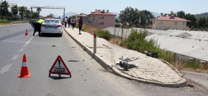 Gurbetçi aile 110 metre sürüklendi