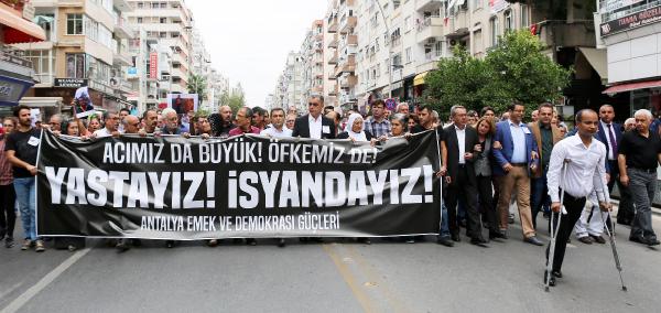 Eylemcileri polis değil, eylemciler aradı