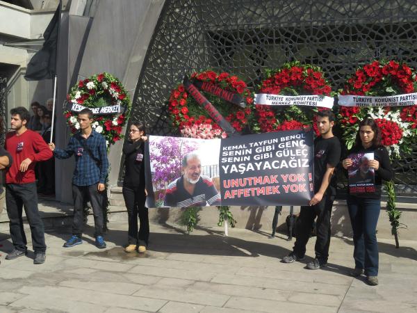 Ankara'daki patlamadra ölen Kemal Benol son yolculuğuna uğurlandı
