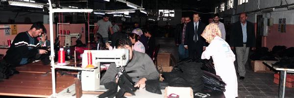 Yozgat ayakkabı fabrikası yeniden üretime geçti