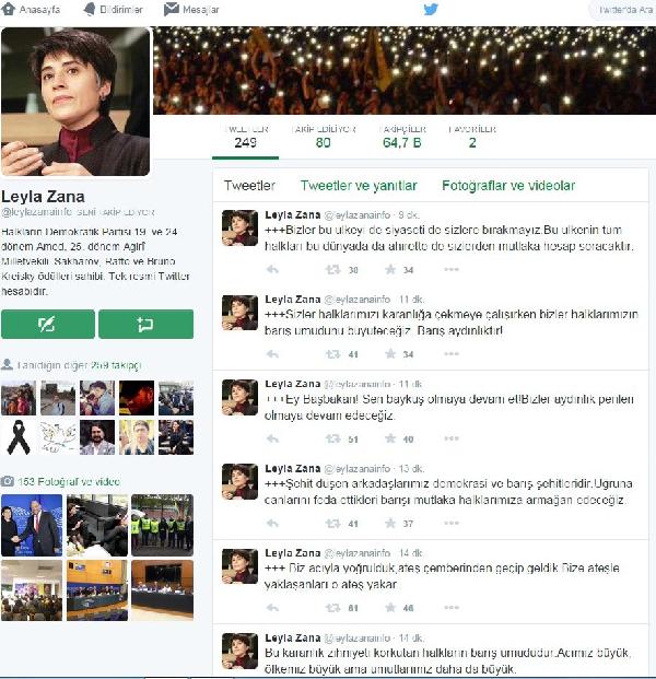 Leyla Zana: Acımız öfkemiz büyük ama, umutlarımız daha da büyük