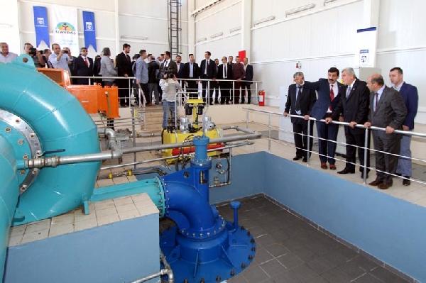 Kocaeli'nin içme suyunu karşılayan Yuvacık Barajı'nda elektrik santrali kuruldu