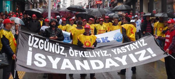 Giresun’da protesto yürüyüşü