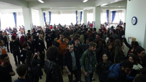 Trakya Üniversitesi'nde gergin Ankara eylemi