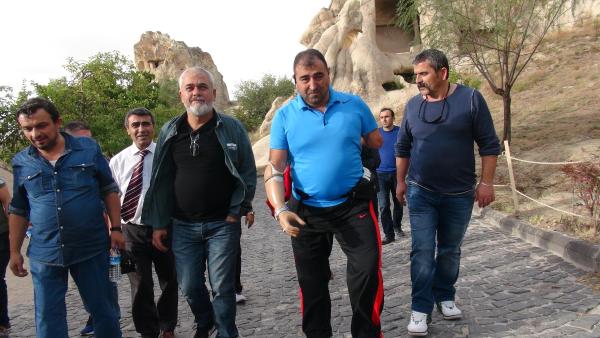 Gaziler, Kapadokya'yı gezdi