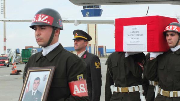 Şehit Uzman Çavuş Tosun için Şırnak'ta tören (2)