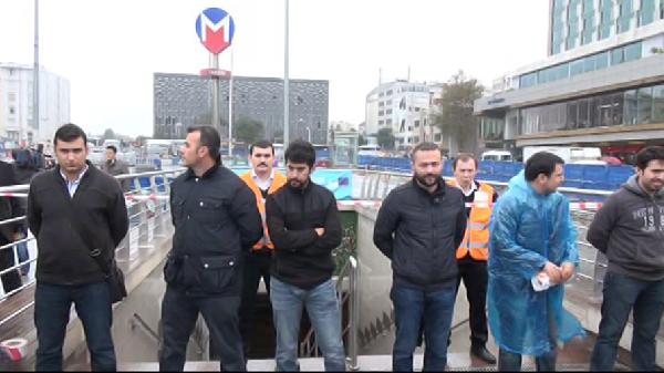 Taksim Metro İstasyonu'nu "ihbar" kapattırdı