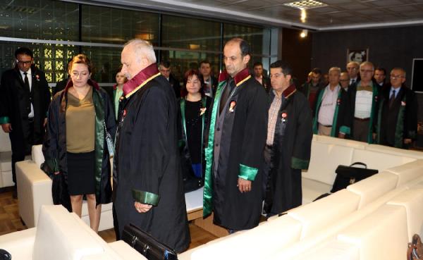 Samsun Barosu'ndan Ankara'da ölenler için saygı duruşu