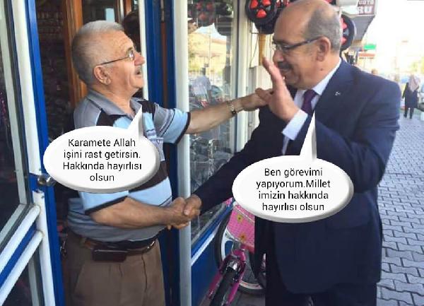 MHP'li aday, seçmenlerle çektirdiği fotoğrafları konuşturdu