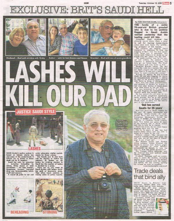 The Sun: Şarap yapan yaşlı adama 350 kırbaç