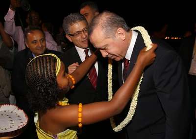Cumhurbaşkanı Erdoğan Cibuti'de