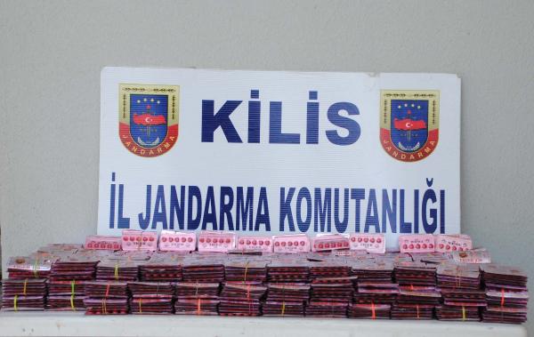 Kilis’te 22 bin 700 cinsel uyarıcı hap ele geçirildi