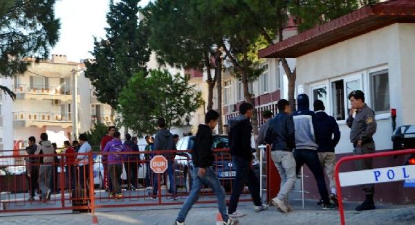 Yol kenarında 127 kaçak yakalandı
