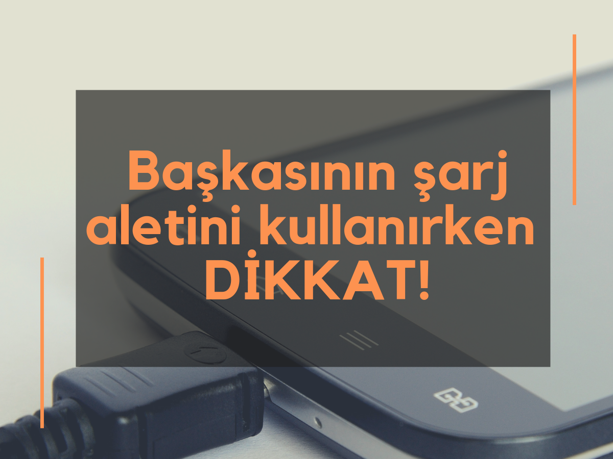 Bu şarj kablolarına dikkat