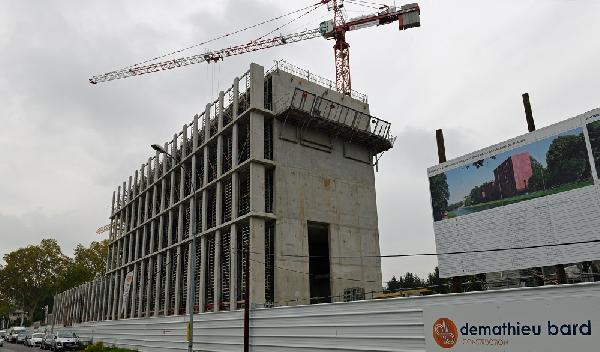 Strasburg’daki Türk temsilciliklerinin inşaatı hızla sürüyor