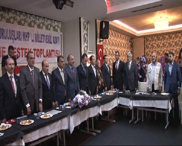 Gümüşhaneli MHP Milletvekili adayları İstanbul'da hemşehrileriyle buluştu