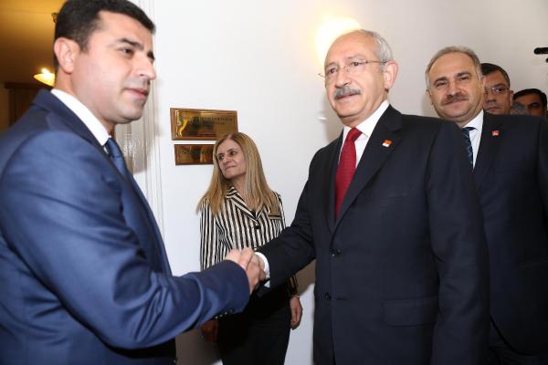 Kılıçdaroğlu, Demirtaş ve Yüksekdağ ile görüştü (1)