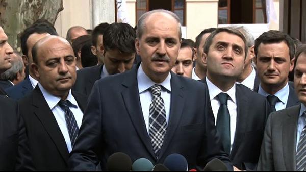 Numan Kurtulmuş'tan insansız hava aracının düşürülmesi ile ilgili açıklama (1)