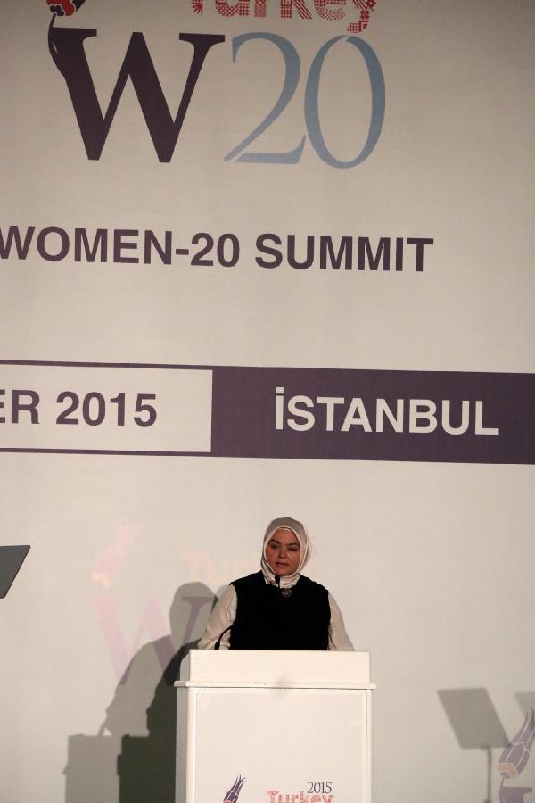 Emine Erdoğan, W20 Galası'nda konuştu...