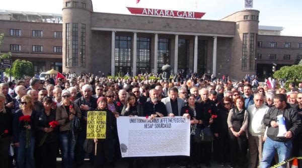 Ankara'da '10.04' anması