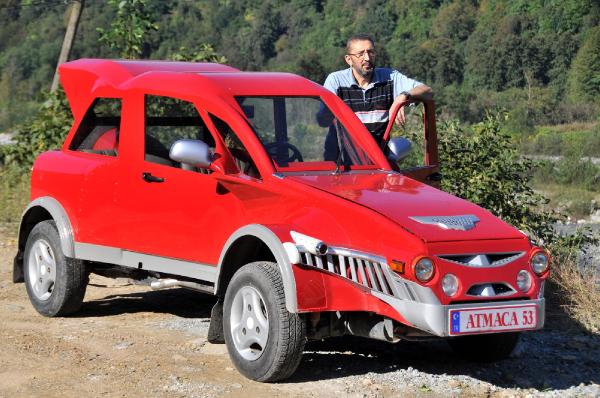 Ardeşenli Hayrullah Koçoğlu: İlk yerli otomobili 3 yıl önce yaptım, ödül bekliyorum