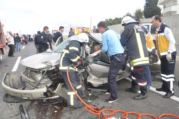 Malkara'da otomobil ile cip çarpıştı: 4 yaralı