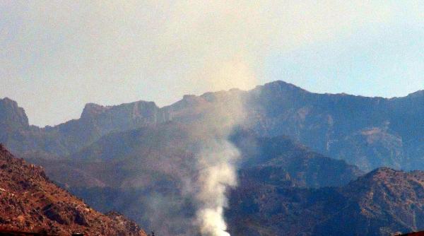 Cudi Dağı'ndaki PKK yuvalarına hava destekli operasyon
