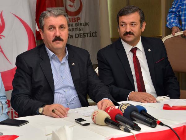 BBP lideri Destici'den, 'saray' yorumu
