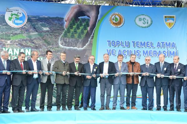 Bursa’da yanan ormanlık alana 110 bin fidan dikiliyor