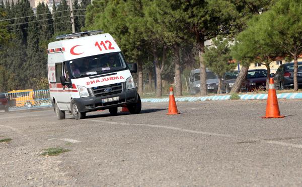 Kahramanmaraş'ta ambulans sürücülerine ileri sürüş eğitimi
