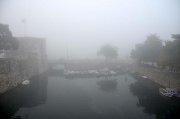 Çanakkale'de deniz trafiğine sis engeli