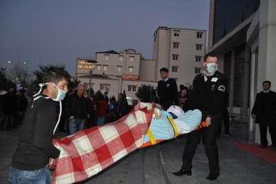 Adıyaman'da hastanede yangın