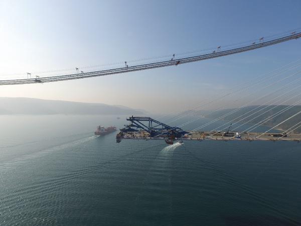 3. köprüde iki yakanın birleşmesine 440 metre kaldı