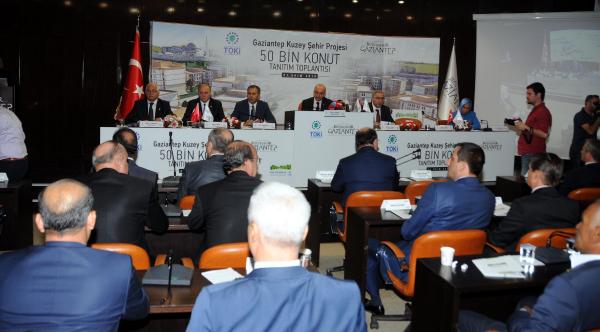 Gaziantep'e 50 bin konut yapılacak
