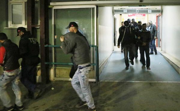 PKK operasyonunda gözaltına alınan 10 kişi adliyede