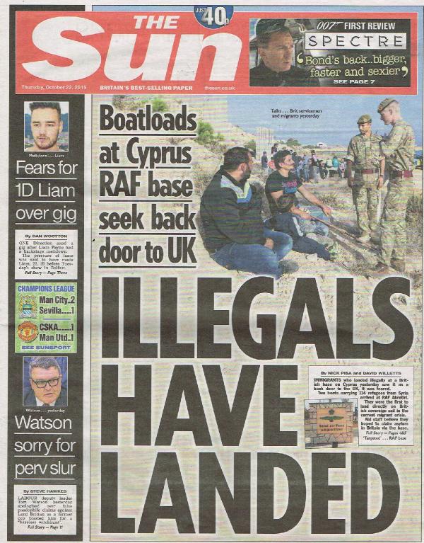 The Sun: İngiltere’ye arka kapıdan girmeye çalışıyorlar