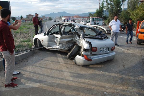 Çorum’da kaza: 3’ü çocuk, 7 yaralı