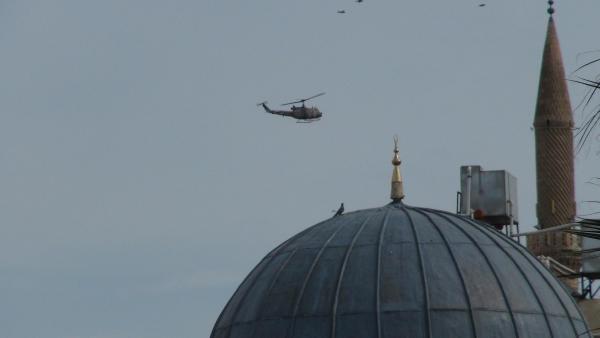 Kilis'te helikopter hareketliliği