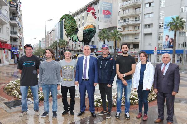 Ünlü su kayağı sporcuları Denizli'de