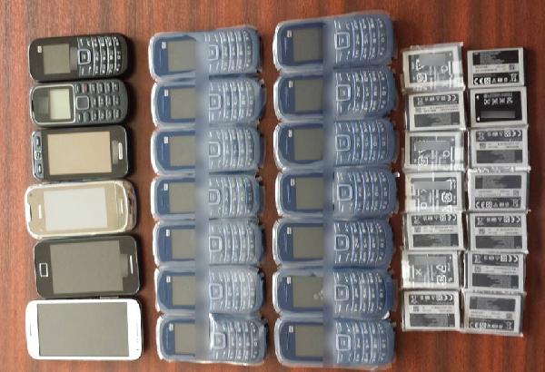 Amasya’da kaçak cep telefonu operasyonu