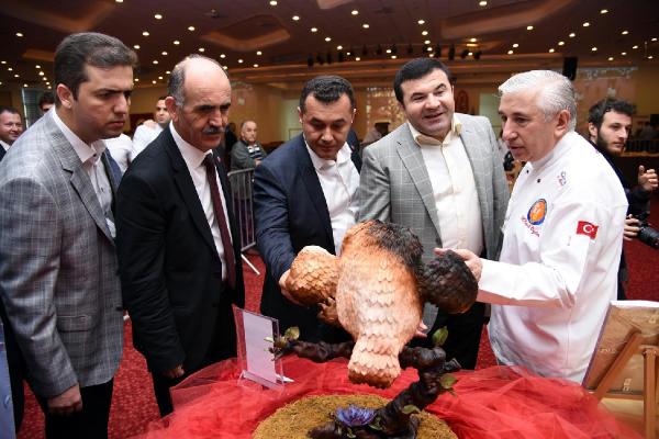 Usta aşçılar Alanya'da yarışıyor