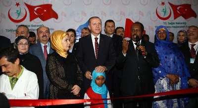 Cumhurbaşkanı Erdoğan, Somali-Türkiye Eğitim ve Araştırma Hastanesi'nin açılışını yaptı