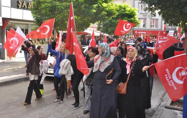 BBP'den Kırıkkale'de Saygı Yürüyüşü