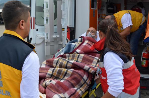 Hava ambulansı, karaciğer nakli hastası için havalandı